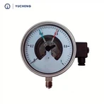 Pengukur Tekanan Kontak Listrik 100mm