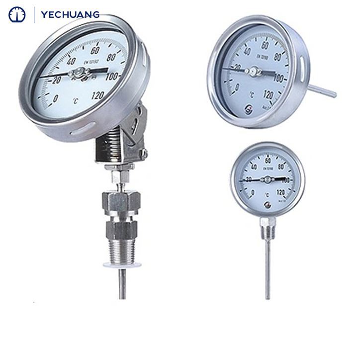 Dial-100mm-Bimetal-Temperature-Gauge